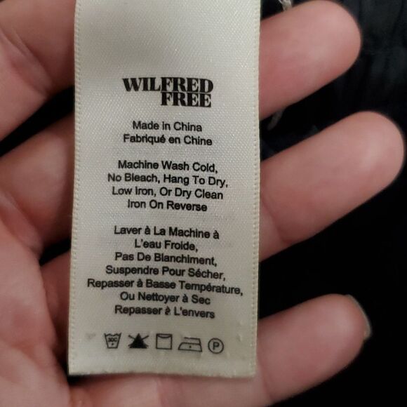 Wilfred Free Faux Leather High Rise Pants with Elastic Waist Size S - Picture 6 of 10